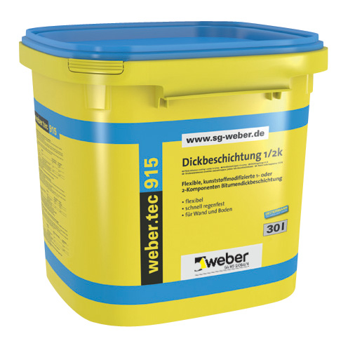 Weber.tec 915 Minerālā hidroizolācija, līme XPS 30kg